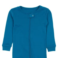 Leveret Baby Boho Solid Cotton Footed Pajamas