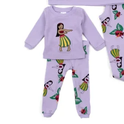 Leveret Girl & Doll Matching Cotton Novelty Pajama Set