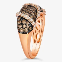 Le Vian® Ring featuring Chocolate Diamonds® Nude Diamonds™ set in 14K Strawberry Gold®