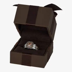 Le Vian® Ring featuring 5/8 CT. Chocolate Diamonds® 1/8 CT. Nude Diamonds™ set in 14K Vanilla, Honey or Strawberry Gold™