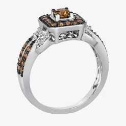 Le Vian® Ring featuring 5/8 CT. Chocolate Diamonds® 1/8 CT. Nude Diamonds™ set in 14K Vanilla, Honey or Strawberry Gold™