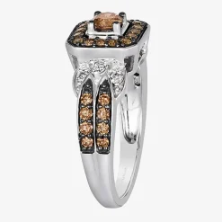 Le Vian® Ring featuring 5/8 CT. Chocolate Diamonds® 1/8 CT. Nude Diamonds™ set in 14K Vanilla, Honey or Strawberry Gold™