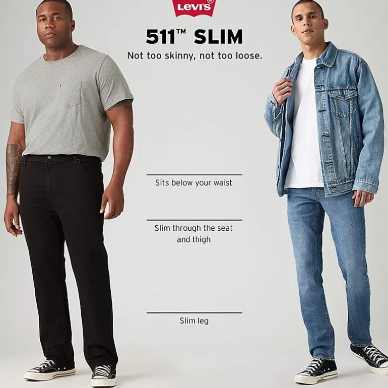 Levi's® Big and Tall Mens 511™ Slim Fit Jeans