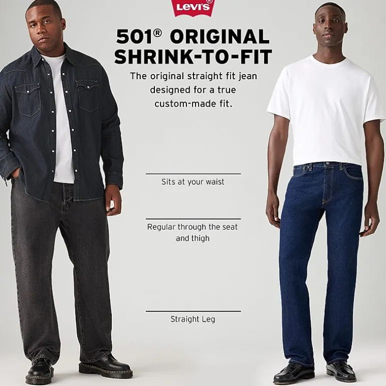 Levi's® Big and Tall 501™ Shrink-To-Fit Jeans