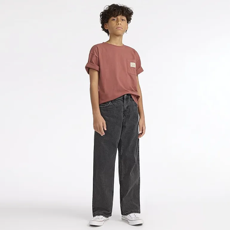 Levi's® Big Kid Boys Adjustable Waist 578™ Baggy Fit Straight Leg Jean