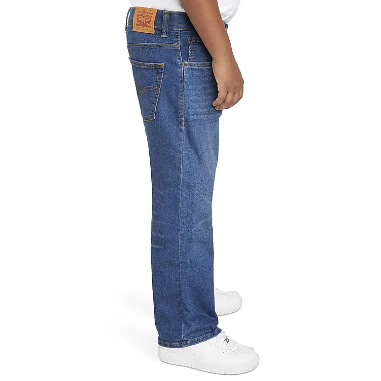 Levi's® Big Kid Boys Adjustable Waist Stretch Fabric 514™ Straight Leg Jean