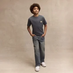 Levi's® Big Kid Boys Adjustable Waist 565™ Straight Leg Loose Fit Jean