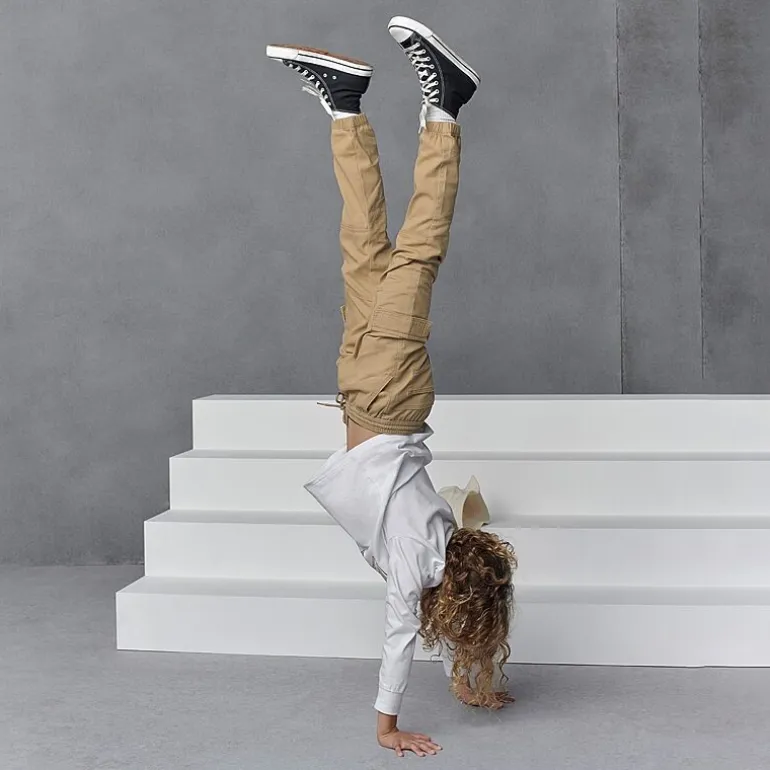 Levi's® Big Kid Boys Adjustable Waist Drawstring Waist Cuffed Cargo Pant