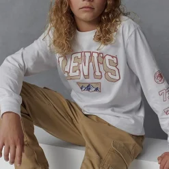 Levi's® Big Kid Boys Adjustable Waist Drawstring Waist Cuffed Cargo Pant
