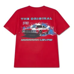 Levi's® Big Kid Boys Crew Neck Short Sleeve Regular Fit Graphic T-Shirt