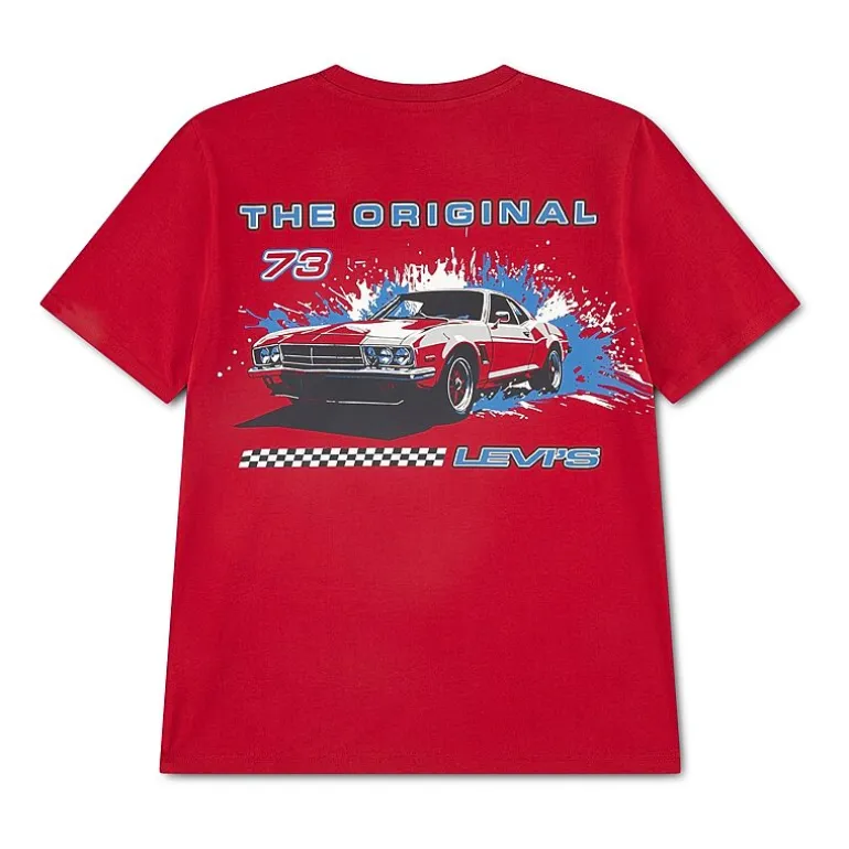 Levi's® Big Kid Boys Crew Neck Short Sleeve Regular Fit Graphic T-Shirt