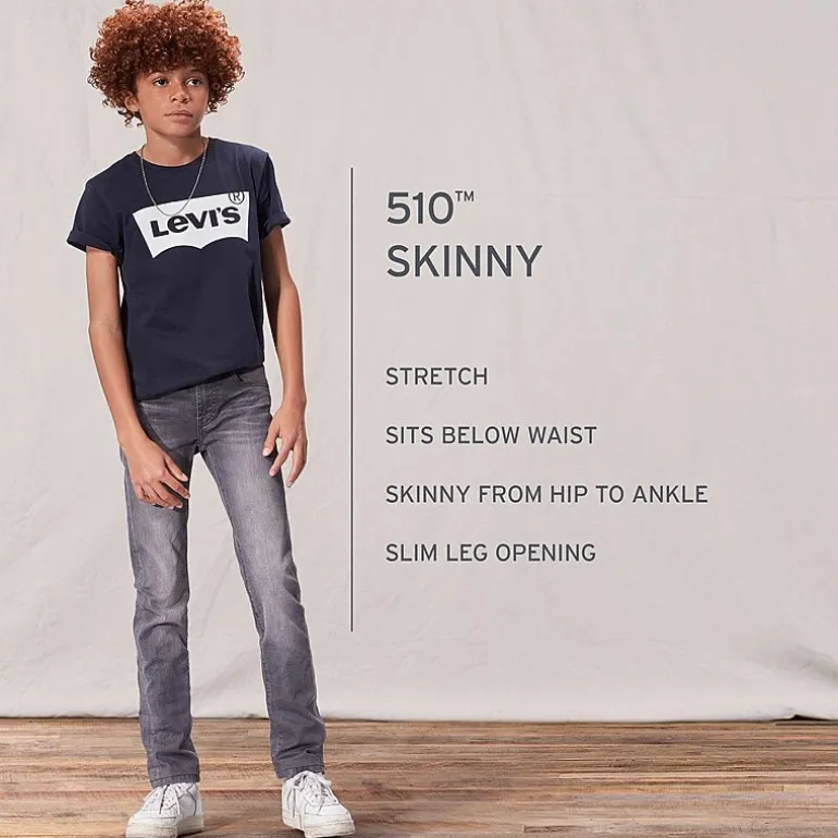 Levi's® Big Kid Boys Stretch Fabric 510™ Skinny Fit Denim Jean