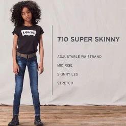 Levi's® Big Kid Girls 710™ Skinny Fit Denim Jean