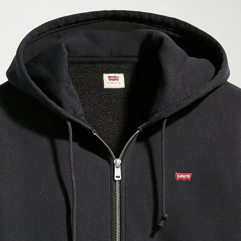 Levi's® Core Ng Zip Up Mens Long Sleeve Zipper Hoodie