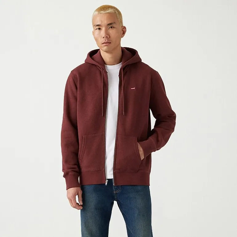 Levi's® Core Ng Zip Up Mens Long Sleeve Zipper Hoodie