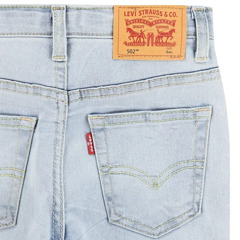 Levi's® Little Boys Adjustable Waist Mid Rise 502™ Tapered Leg Jean