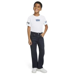 Levi's® Little Boys Adjustable Waist Mid Rise 514™ Straight Leg Jean