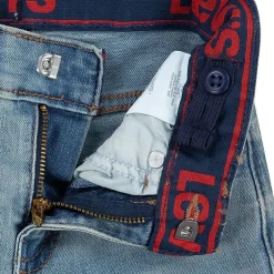 Levi's® Little Boys Adjustable Waist Mid Rise 514™ Straight Leg Jean