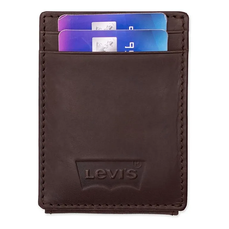 Levi's® Marconi Wide Magnetic Front Pocket Mens Wallet