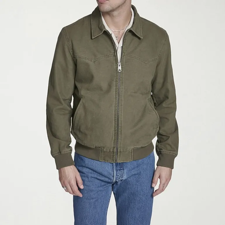 Levi's® Mens Cotton Canvas Bomber Jacket