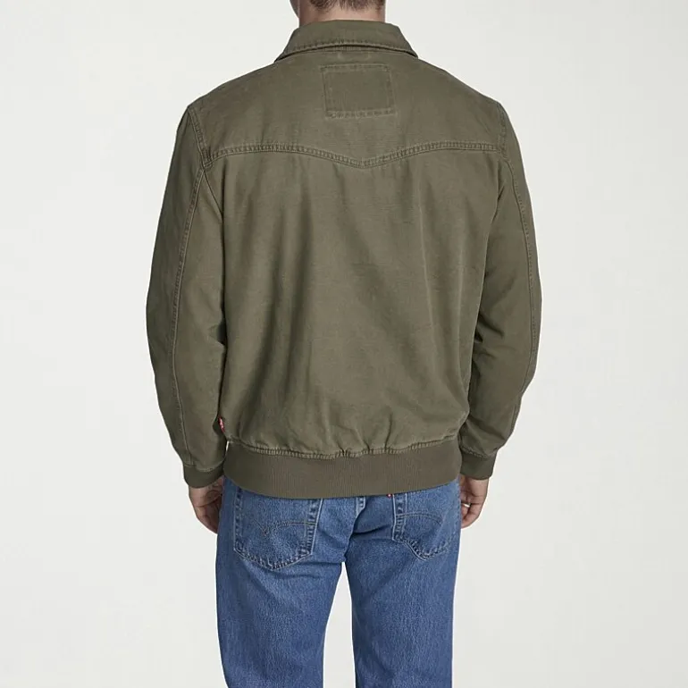 Levi's® Mens Cotton Canvas Bomber Jacket