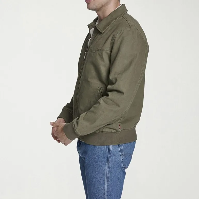 Levi's® Mens Cotton Canvas Bomber Jacket