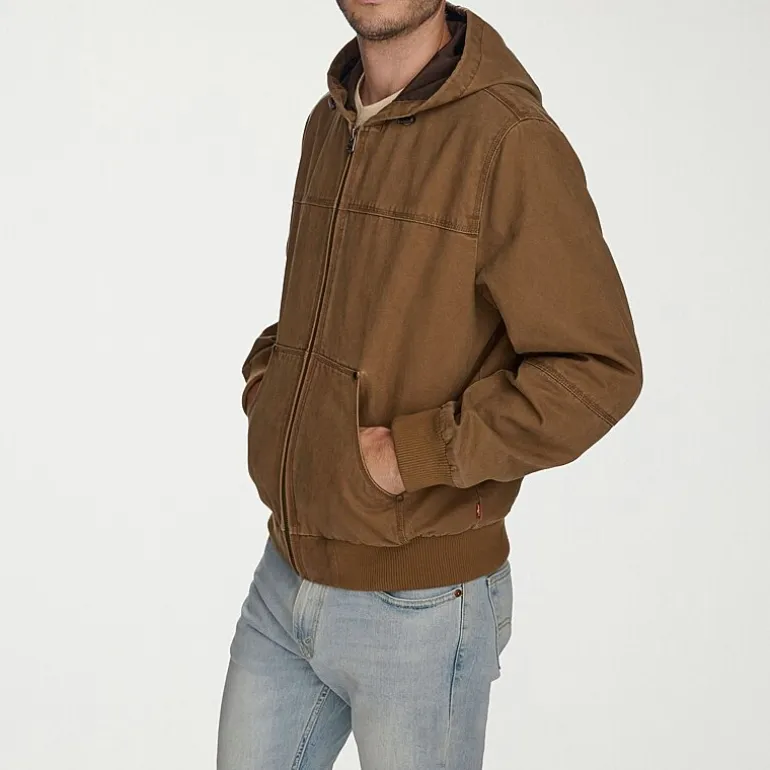 Levi's® Mens Hooded Lightweight Bomber Jacket
