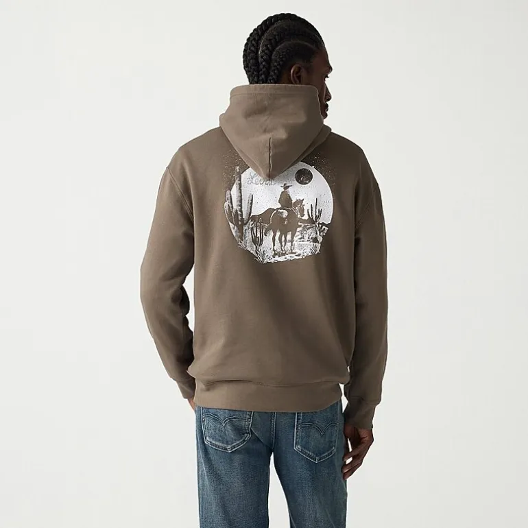 Levi's® Mens Long Sleeve Hoodie