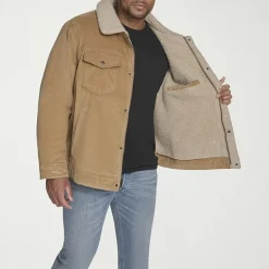 Levi's® Mens Midweight Big and Tall Trucker Jacket