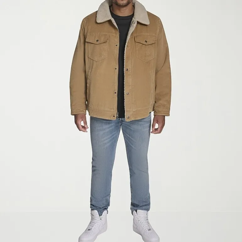 Levi's® Mens Midweight Big and Tall Trucker Jacket