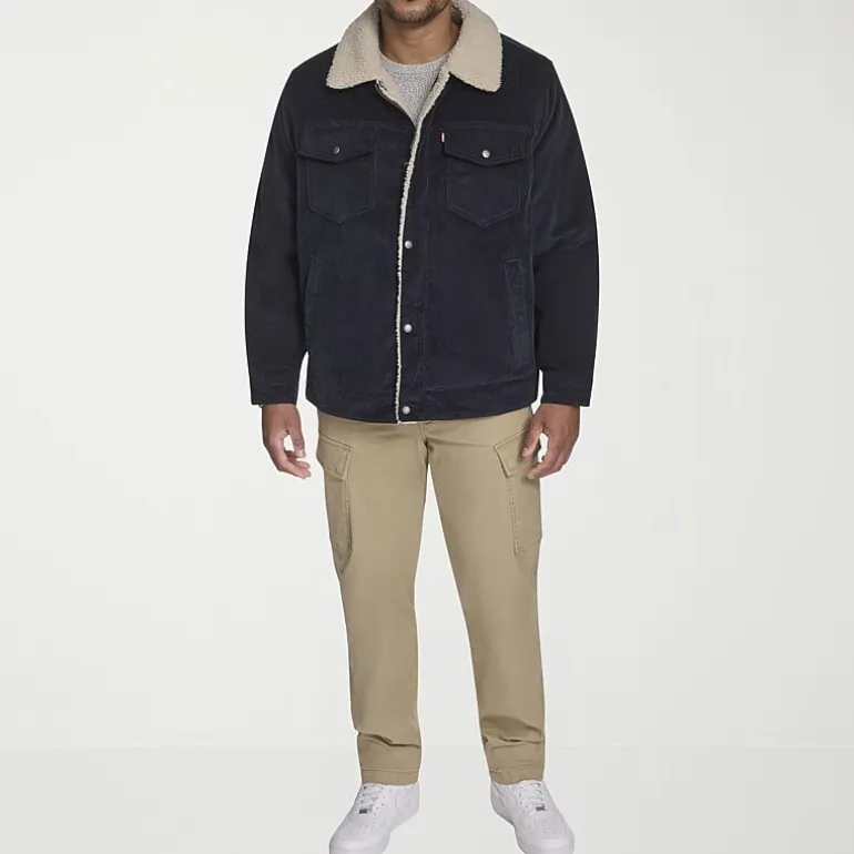 Levi's® Mens Midweight Big and Tall Trucker Jacket