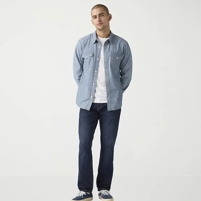 Levi's® Mens 559™ Stretch Fabric Straight Leg Relaxed Fit Jean