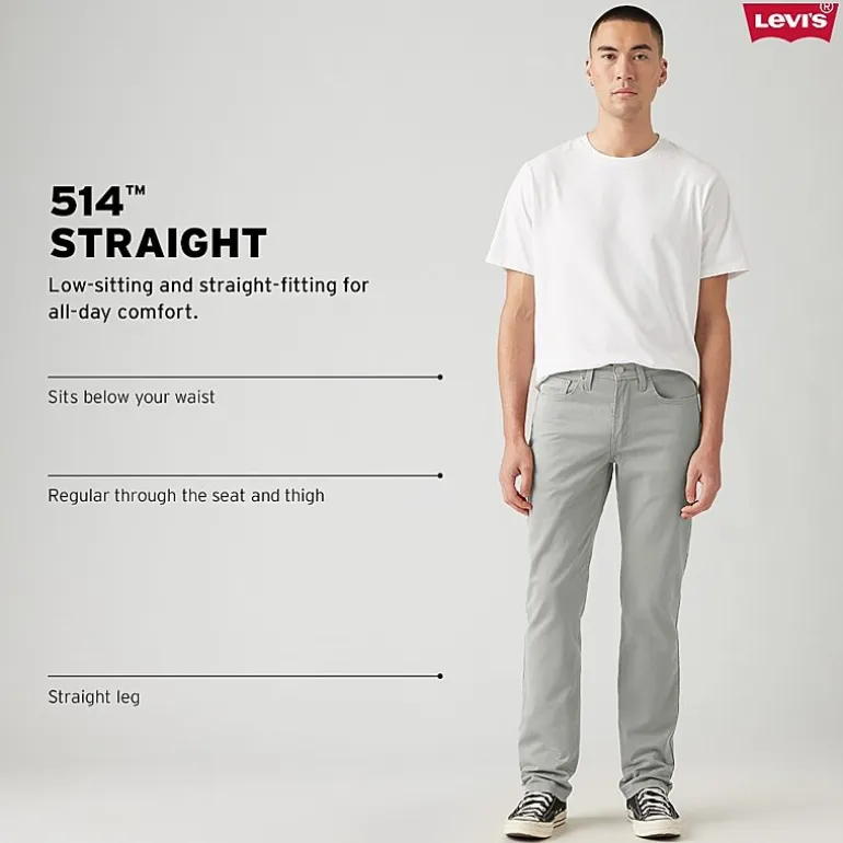 Levi's® Mens 514™ Stretch Fabric Straight Leg Jean