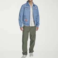 Levi's® Mens Western Patch Bomber Jacket