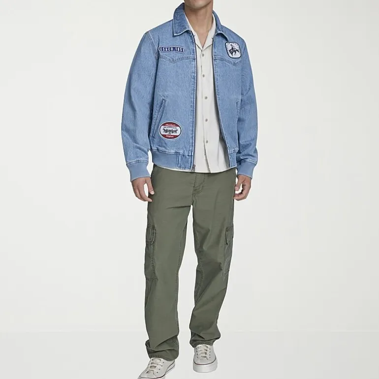 Levi's® Mens Western Patch Bomber Jacket