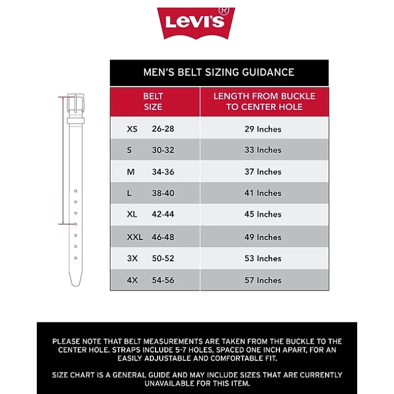 Levi's® 38mm Elevated Tab Mens Belt