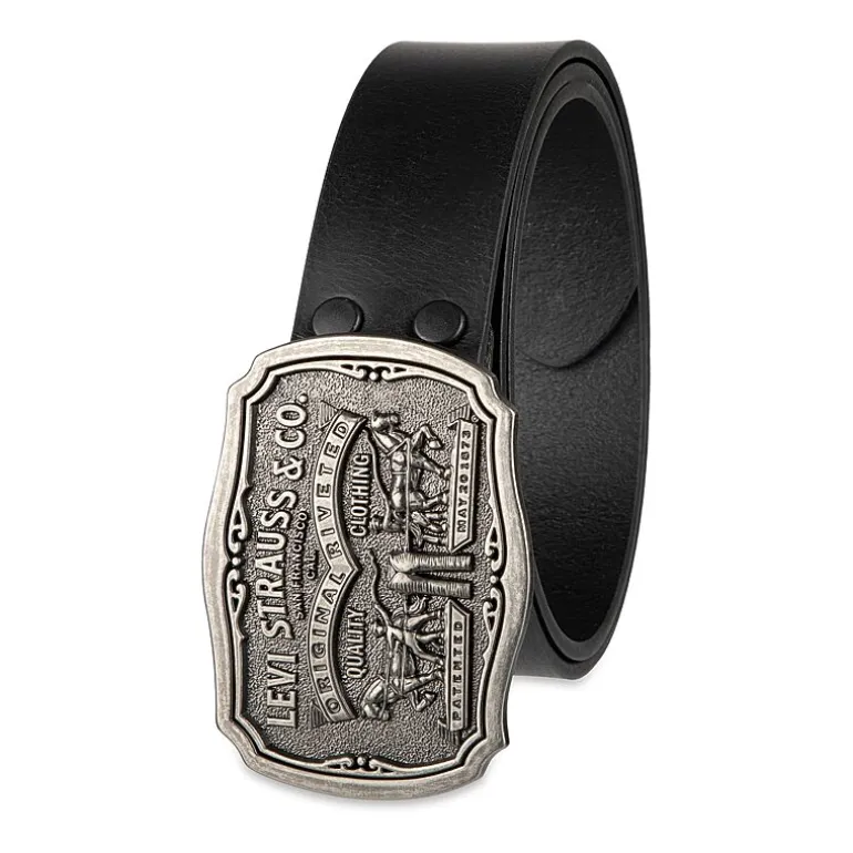 Levi's® 40mm Logo Plaq Mens Belt