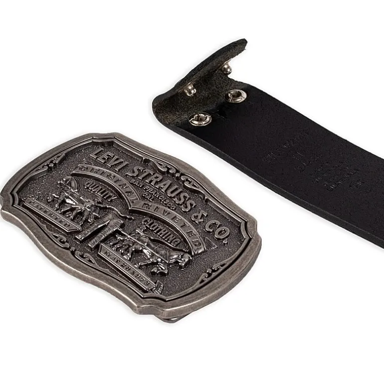 Levi's® 40mm Logo Plaq Mens Belt