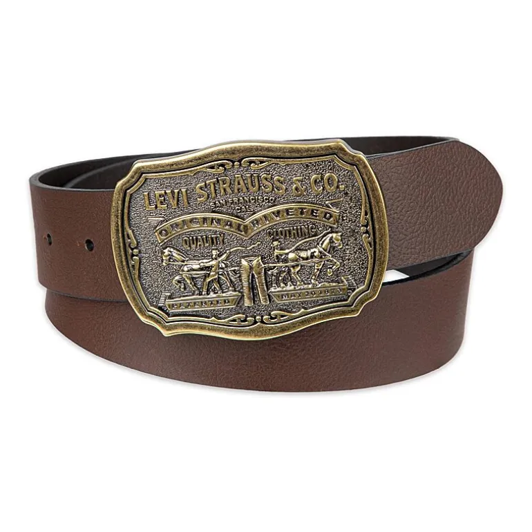 Levi's® 40mm Logo Plaq Mens Belt
