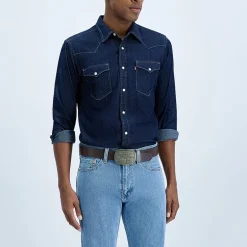 Levi's® 40mm Logo Plaq Mens Belt