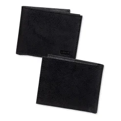 Levi's® Passcase With Embossed Logo Mens Slim Fold Wallet