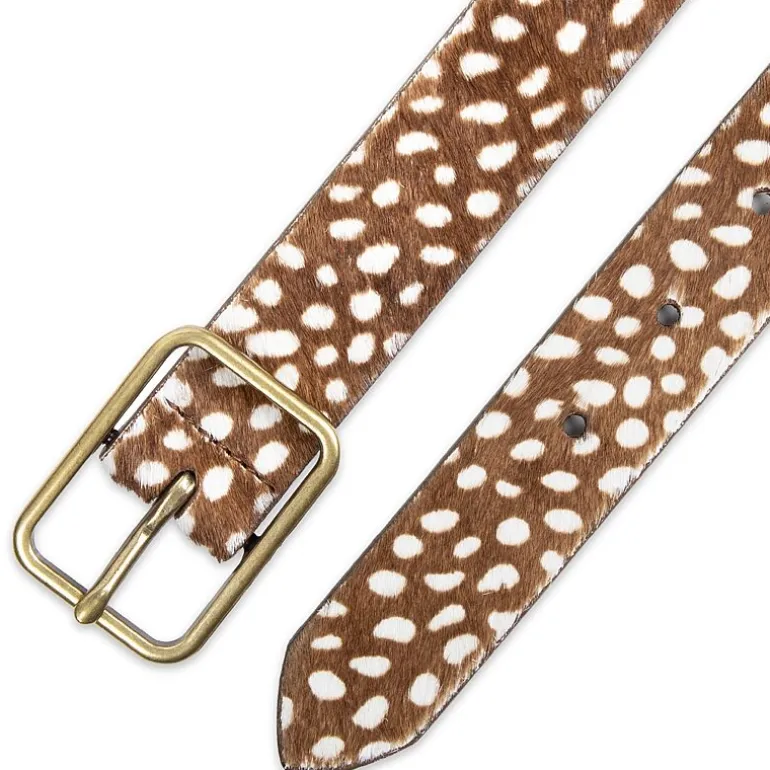Levi's® Rectangle Centerbar Buckle Casual Belt, Genuine Leather Womens Belt