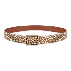 Levi's® Rectangle Centerbar Buckle Casual Belt, Genuine Leather Womens Belt
