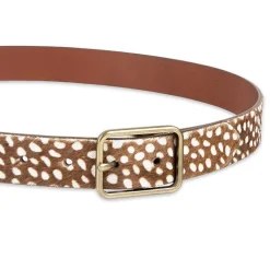 Levi's® Rectangle Centerbar Buckle Casual Belt, Genuine Leather Womens Belt