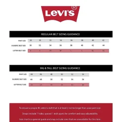 Levi's® Roller Buckle Mens Belt