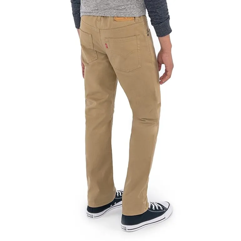 Levi's® Sueded Big Kid Boys Adjustable Waist 511™ Slim Fit Pant