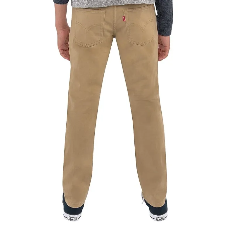 Levi's® Sueded Big Kid Boys Adjustable Waist 511™ Slim Fit Pant