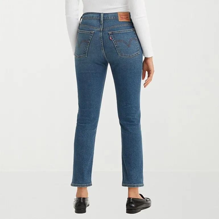 Levi's® Wedgie Straight Womens High Rise Straight Leg Jean