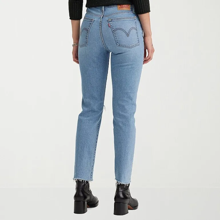 Levi's® Wedgie Straight Womens High Rise Straight Leg Jean