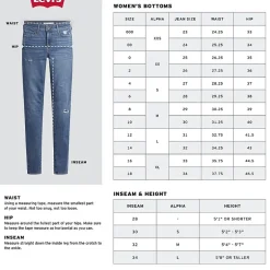 Levi's® Womens High Rise 501™ Cropped Jean